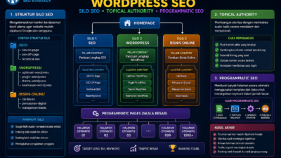 Strategi Lengkap Optimasi WordPress Silo SEO, Topical Authority, dan Programmatic SEO untuk Ranking Google